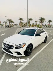  1 مورسديس 2019 C300 تامين سنة كاملة