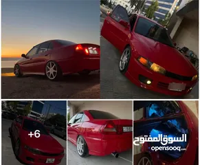  1 ميتسوبيشي لانسر 1996 جير عادي للبيع فوري والشرا ما بقصر معه