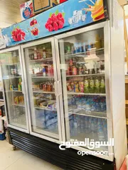  3 ثلاجه عرض مشروبات