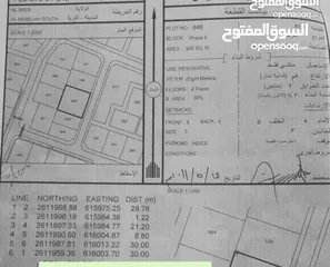  1 للبيع ارض سكنية بمسقط المعبيلة الجنوبية/مساحتها 900متر