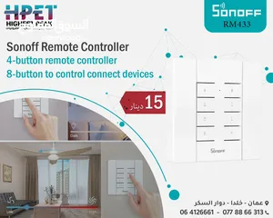  18 تحكم كامل في الاجهزة الكهربائية والانارة Sonoff - سونوف-اتوميشن-سمارت هوم -smar home Automation