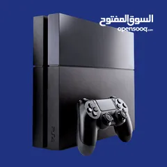  1 بلايستيشن Sony 4 Fat مستعمل بحالة ممتازة جدا + يد اصلية