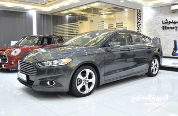  1 Ford Fusion SE ( 2016 Model ) in Grey Color GCC Specs