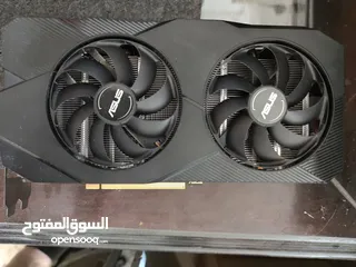  1 كرت شاشة Gtx 1660 super asus dual
