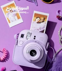  1 كاميرا Instax لون الأبيض والأزرق