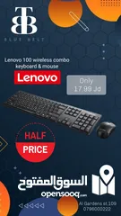  1 لوحة مفاتيح كيبورد لينوفو جديد بافضل سعر Lenovo