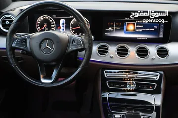  13 مرسيدس E200 2017 AMG بنزين أعلى صنف Night Package وارد شركة توفيق غرغور بحاله الشركه صيانه الوكاله