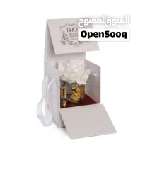  2 Luxury Home Fragrance Gift Set – Scented Rose Flower Arrangement & Premium Room Spray  Elegant Glas