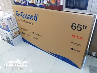 1 شاشه جي جارد 65 بوصه سمارت جوجل اوامر صوتيه