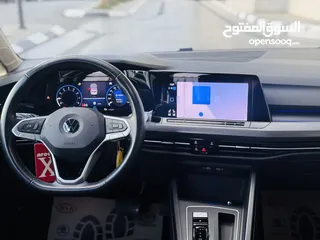  18 فولكس فاجن جولف 2021 باللون المميز والسعر المميز