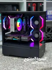  1 جهاز كمبيوتر العاب مستعمل للبيع بحالة ممتازة  RYZEN 5 3600/RTX 3060 ti