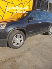  9 2008 gmc acadia black color awd 3.6 ltr well.maintained
