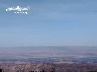  1 2300 م السلط المغاريب قطعة ملوكية تصلح ل فيلا او مزرعة اطلالة ع الغرب و جبال فلسطين