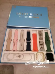  1 ساعة يد ذكية للبيع ULTRA WS-X9 مستعملة حالة ممتازة بالكرتون وكل الملحقات موجودة