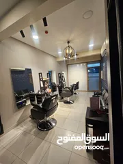  6 Running Gents Hair Salon For sale Fully Equipped shop rent 150 BD, cctv Cameras  internet connection
