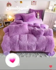  3 لحاف ريش النعام دبل فيس مجوز – 4 قطع