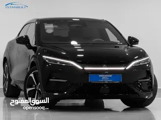  6 BYD Song-L 2023 Excellent 662Km 313hp سبويلر متحرك - فحص كامل - 4,000كم - اسود