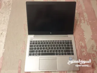  1 لابتوب HP EliteBook 840 8th generation 16G Ram