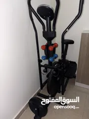 1 جهاز تريدميل world fitness مستعمل للبيع