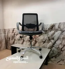  3 كراسي مكتب مريحة بأفضل الأسعار!تصميم مريح يدعم الظهر ويخفف الضغط أثناء الجلوس