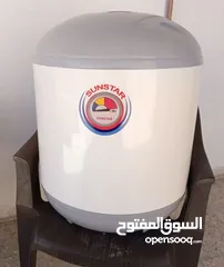  1 سخان ماء كهربائي نوع sunstar مصري 50 لتر 1500واط بحالة ممتازة وشغال بسعر 35 دينار