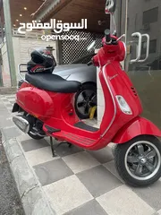  3 Vespa VXL 150 Red 2023