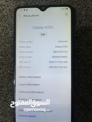  2 Samsung A20S Mobile Dual SIM