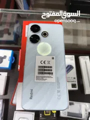  1 Redmi 13 لون ازرق محيطي مميز يوجد كفالة لمدة سنة