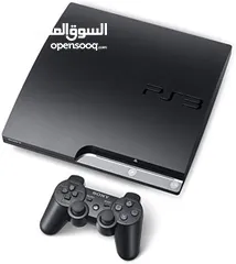 1 PlayStation 3بلايستيشن3 مهكره بها مكتبة العاب وثلاث العاب من اختيارك.