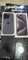  1 iPhone 15 pro 128GB وارد الشرق الأوسط  بحالة جديد بسعر مميز