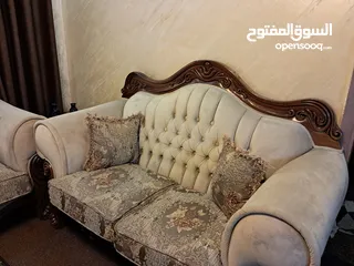  2 طقم كنب 7 مقاعد للبيع
