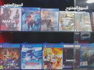  27 ألعاب بلايستيشن فور و فايف جديد و مستعمل