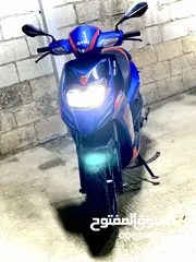  1 ابريليا SR150 وكالة 2023 ABS للبيع بسعر ممتاز جدا...