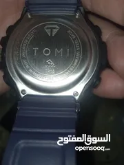  7 ساعه نوع تومي بكيتها ضد الماء عقارب وديجتال فخمه جدا