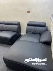  2 كنب غرفة معيشة / مكتب جلد