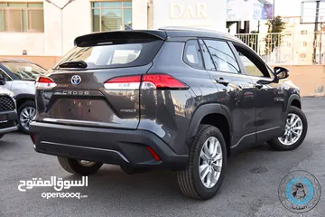  8 Toyota Corolla Cross 2024  كروس 2024 لون فيراني هايبرد عداد زيرو