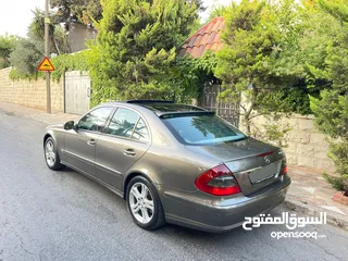  12 مرسيدس E200 فل كامل بانوراما موديل 2007