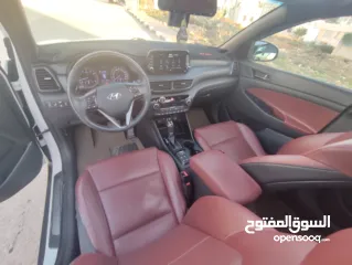  19 هونداي توسان بنزين فل مسكر اضافات دفع رباعي جيب بالكرتونة قطارة بالمصروف