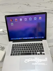  5 MAC BOOK PRO رفيع موصفات قويه Core i7 RAM 16 HARD 500 SSD