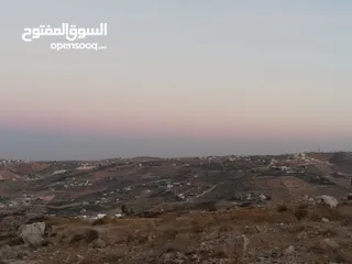  3 أرض للبيع في أم رمانه حوض الدغيليب بالقمة إطلالة خرافيه على عمان