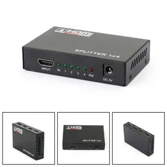 4 FOUR HDMI displays from 1 HDMI source with this splitter