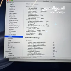  2 ‏MacBook Pro 2017 core i5 RAM 8GB  ‏‎ماك بوك برو المعالج i5 ذاكرة تخزين 500 الرام  8 جيجا