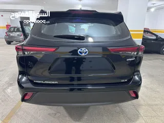  4 Toyota highlander gle 2023 وارد و كفالة الوكيل