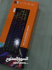  2 Wireless Mechanical Keyboard  كيبورد الاسلكية