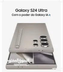  19 Galaxy S24 Ultra. 256 g . كفالة الوكيل الرسمي BMS كفاله عام من تاريخ الشراء