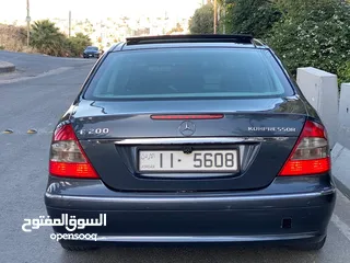 24 مرسيدس 2009 E200 بانوراما   استخدام شخصي  فل كامل وفحص كامل   وعداد قليل ((100 الف كم فقط