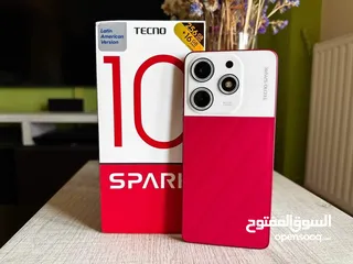  13 اخو الجديد Spark 10pro رام 16 جيجا 256 أغراضة والكرتونه الأصلية متوفر توصيل