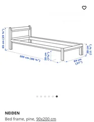  2 سرير IKEA للبيع