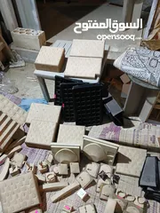  14 استاندات عرض اكسسوارات ديكور محل فضه
