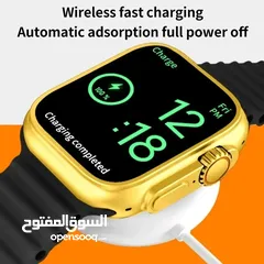  5 Ultra max Gold Smart Watch Bluetooth Call Men Smartwatch Newest Watch Ultra Wireless